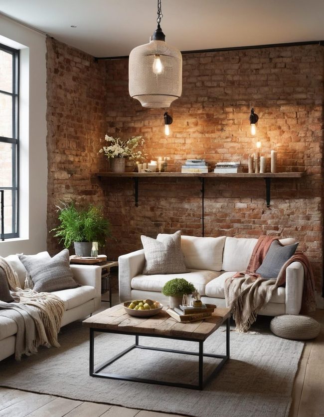 Salvaged Premium Walnut Meets Contemporary Light