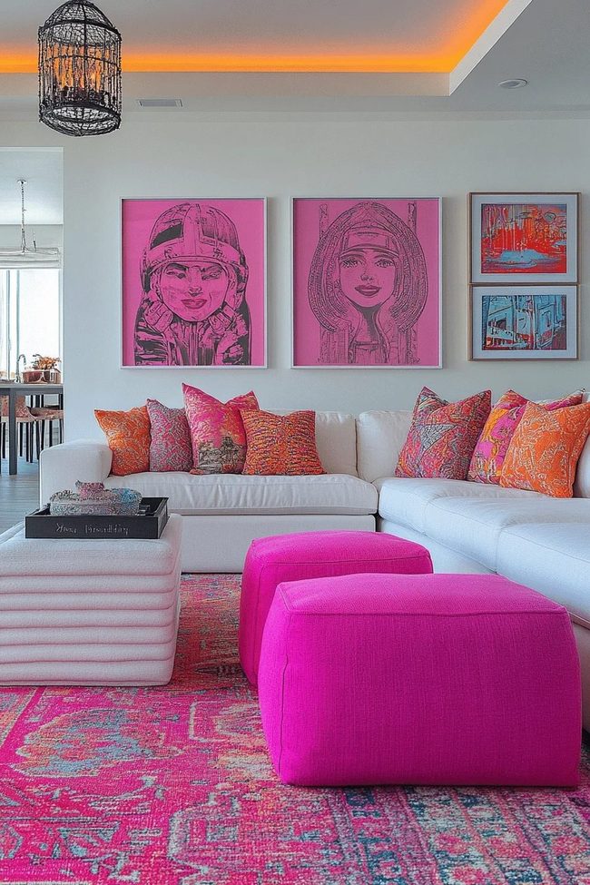 Pink Pop Art Graphics