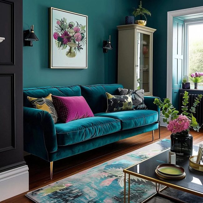 Teal Accent Pieces For Every Room