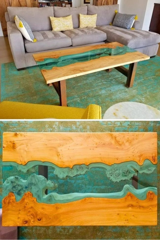 Glass River Table Design Meets Minimalist Function