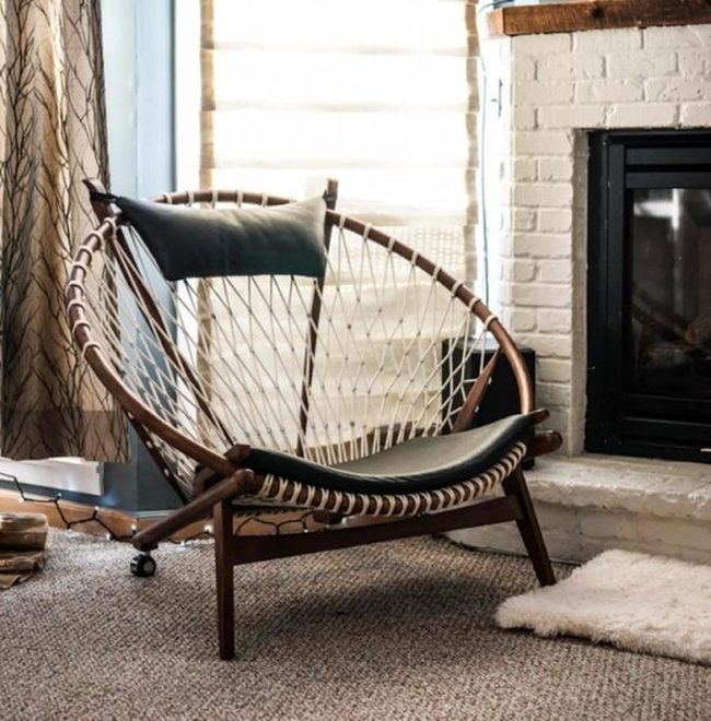 White Brick Fireplace Statement