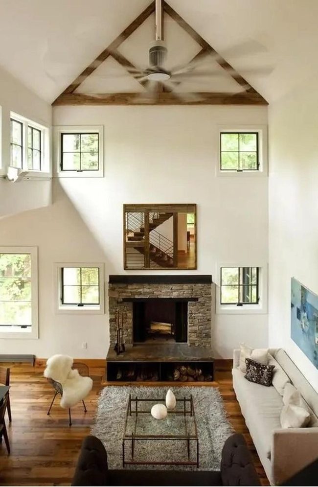 Exposed Beams, Stone, Brightness