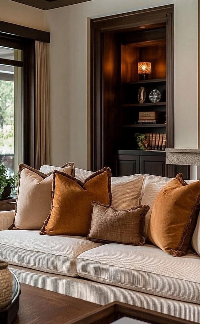 Lounge Leather and Gold