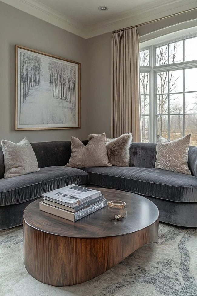 Dark Grey Sofas Define Contemporary Comfort