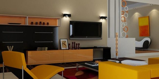 Fireplace Sconces Frame Warm Light