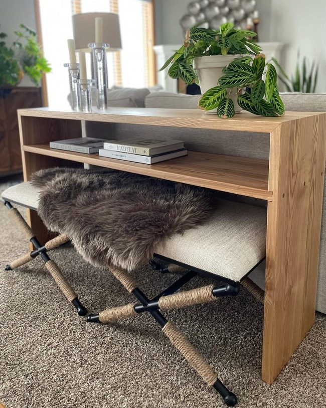 Natural Wood Meets Minimal Serenity