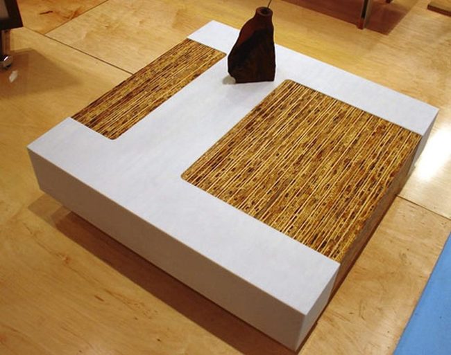 Wood And White Modern Simplicity