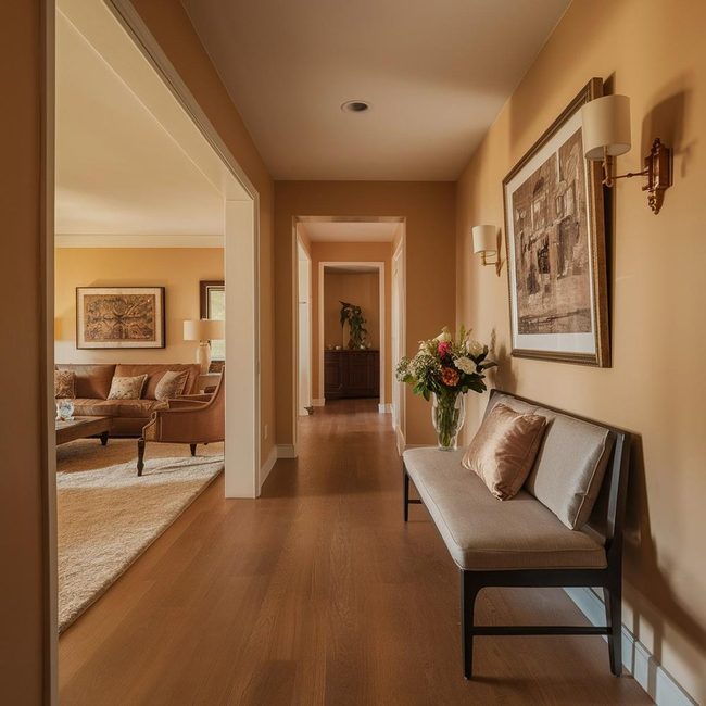 Open Plan Sitting Room and Hallway