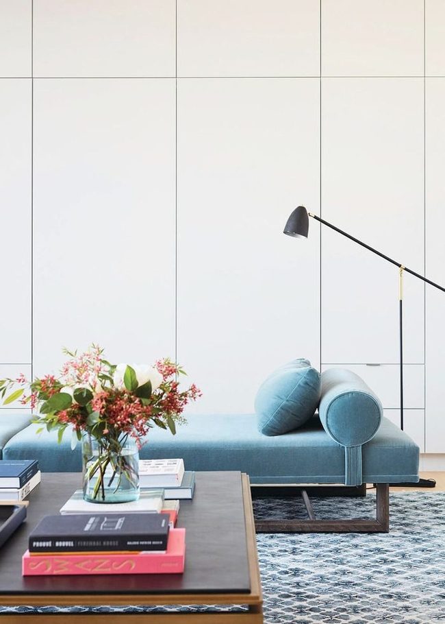 Blue Daybeds With Neutral Balance