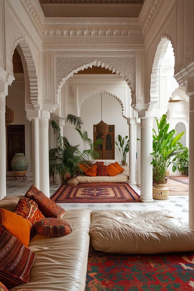 Jewel-Toned Moroccan Interior Design