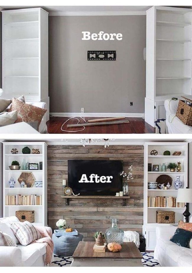 Wooden Accent Wall Statement