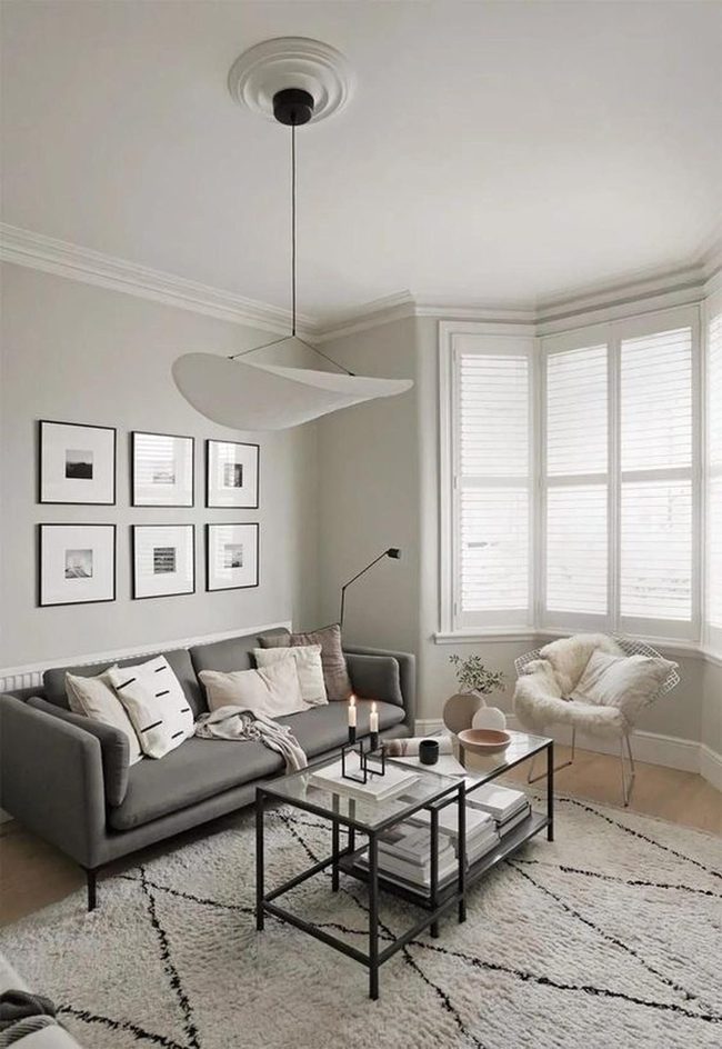Soft Gray Comfort With Natural Light