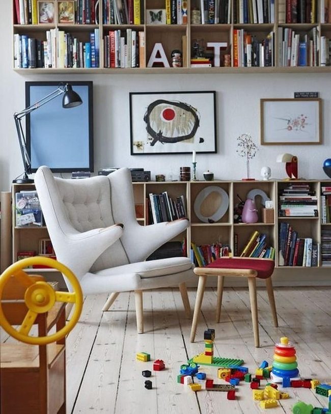 Colorful Toys On Warm Wood