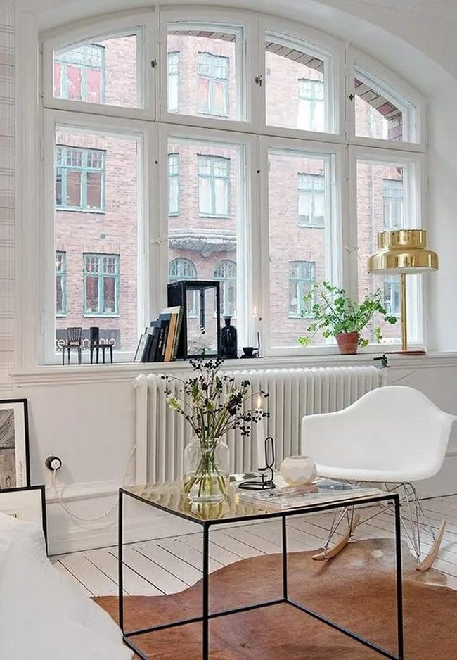 Sunlit Windows And Brick Views