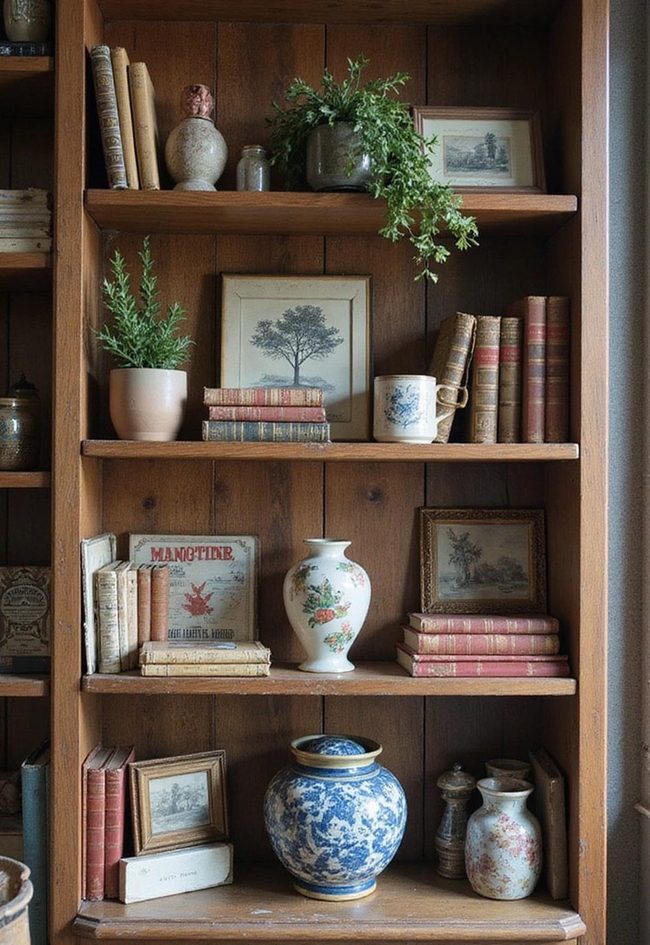 Vintage Finds Mixed Modern Pieces