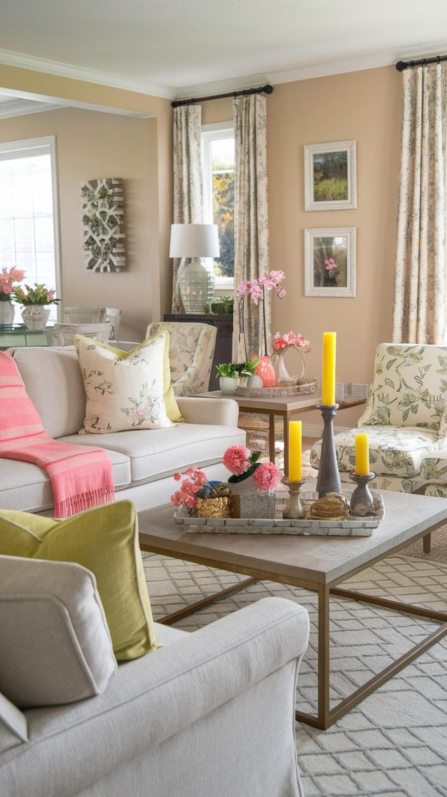Spring Cushions Transform Living Room Instantly