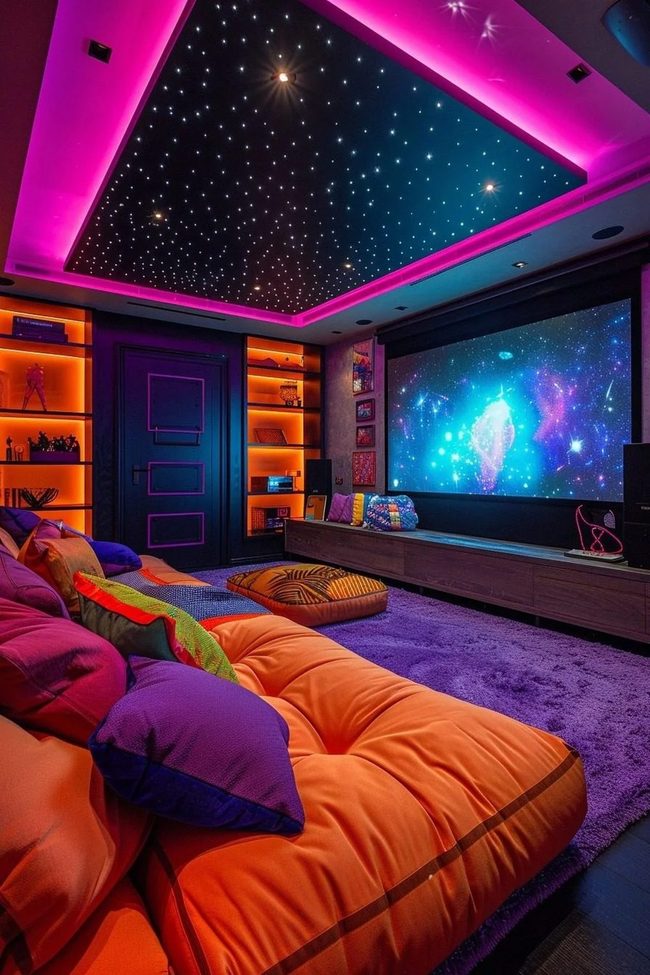 Neon Lights Pop Culture Gaming