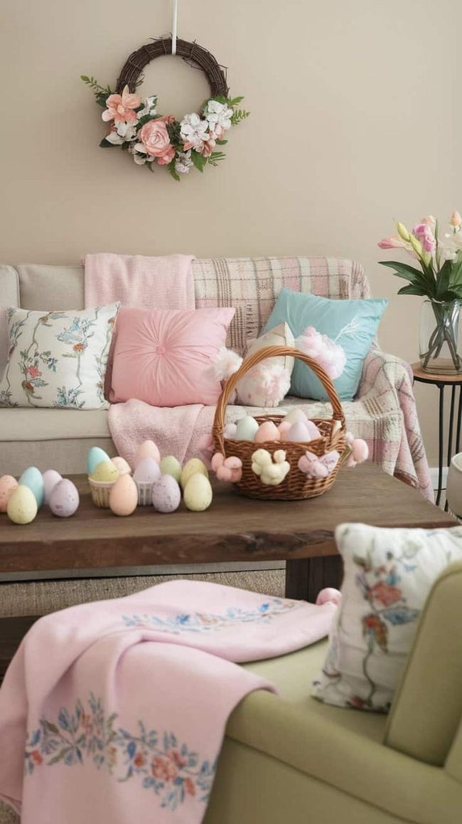 Layered Pastels Spring Textures