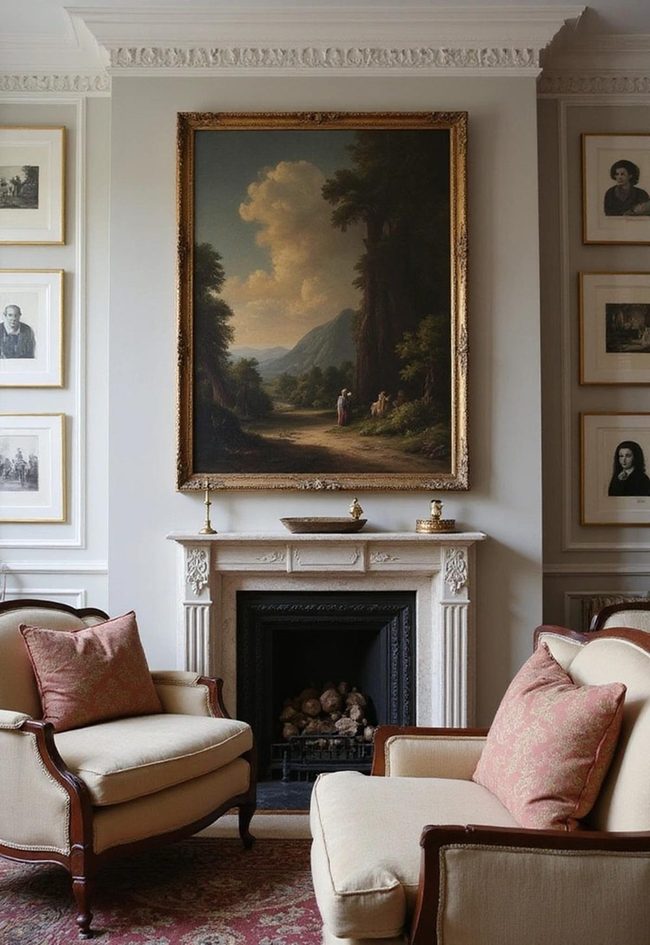 Large Art Pieces Define Space