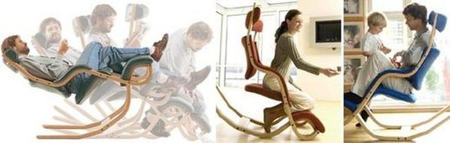 Curved Wood Chair Meets Modern Comfort