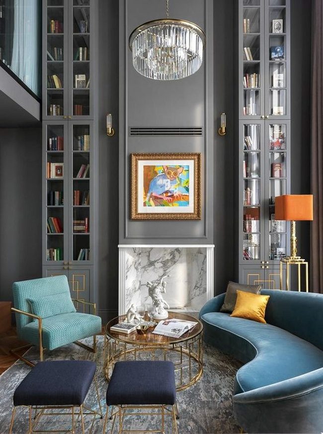 Rainbow Books Reach Ceiling High