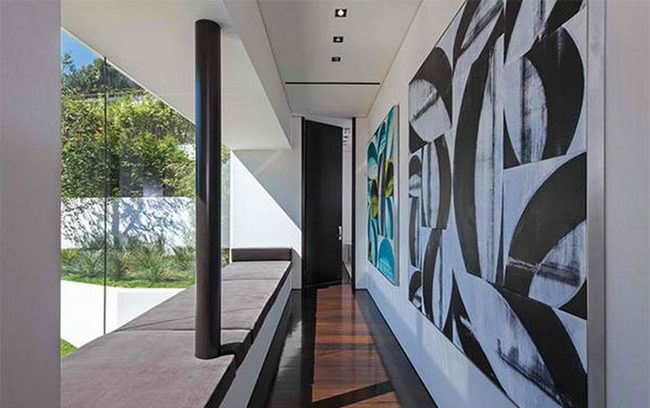 Deep Blue And Black Paintings