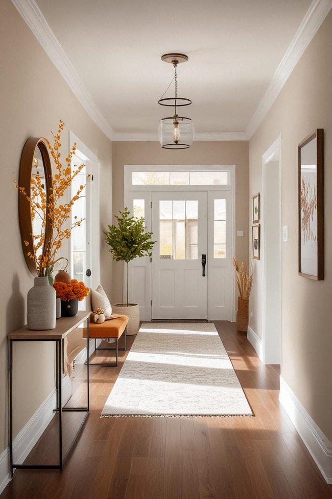 Seasonal Color Shifts in Hallways
