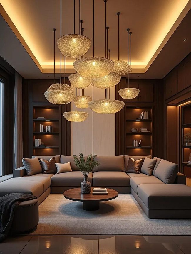 Layered Lighting Strategy For Living Rooms