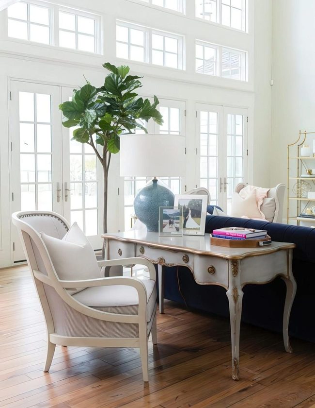 Green Plant Meets Modern Comfort