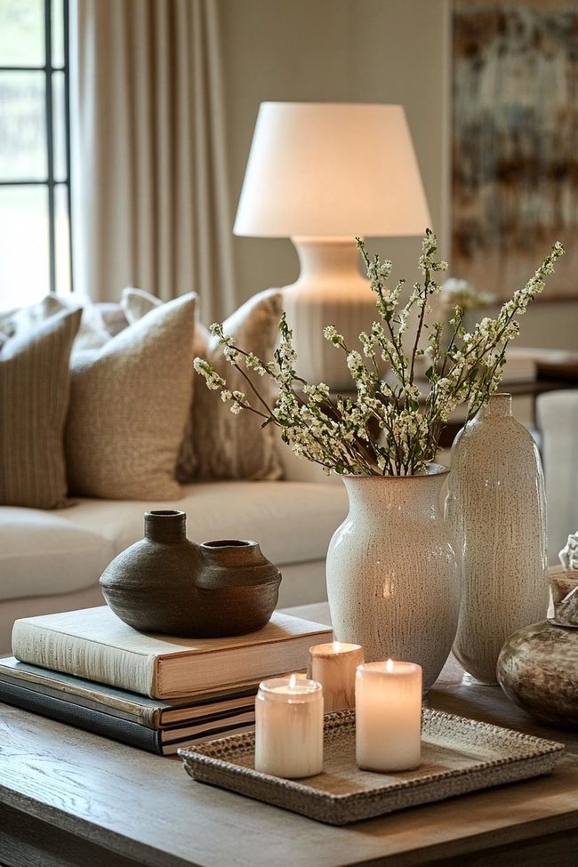 Tall Sculptures Frame Your Table