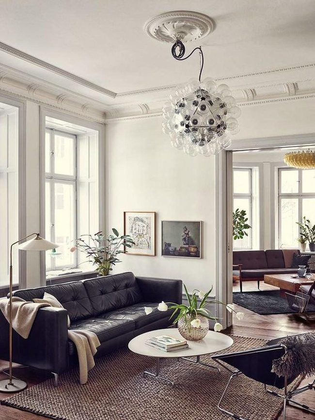 Bubble Glass Chandelier Statement Living