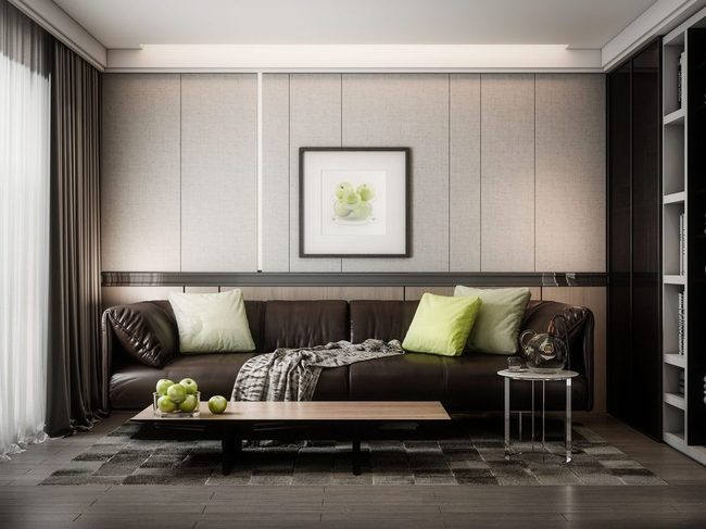 Layered Browns Create Depth