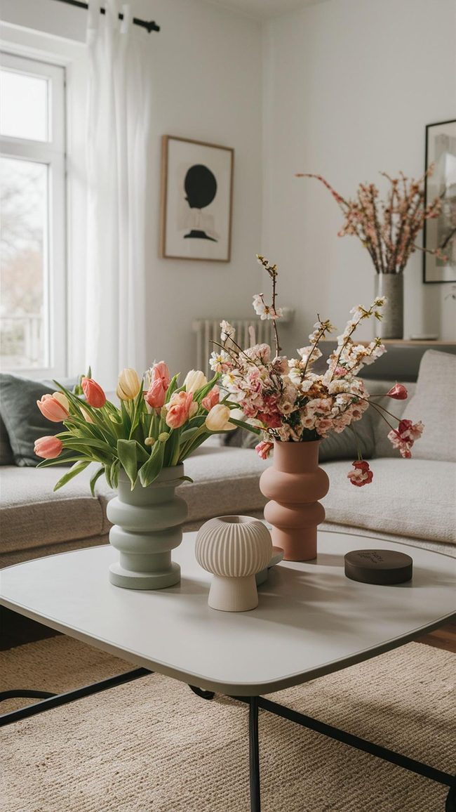 Tulips And Daffodils For Spring Living Rooms