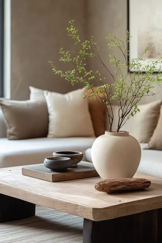 Monochrome Coffee Table Clean Lines