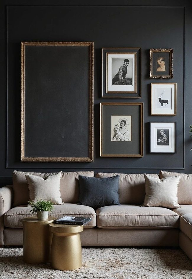 Black And White Canvas Statements