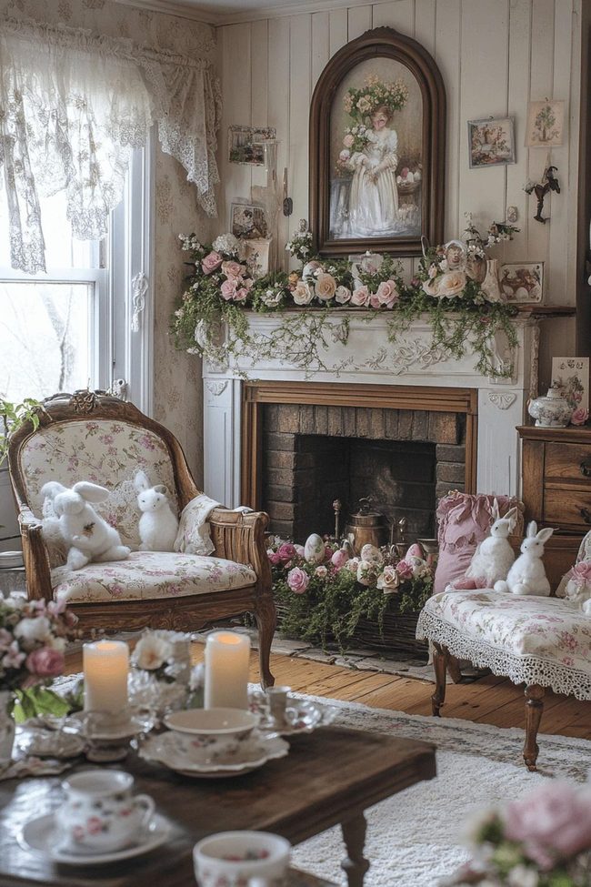 Lace Runners Easter Cottage Living