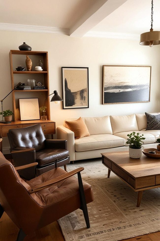 Vintage Meets Minimalist Furniture
