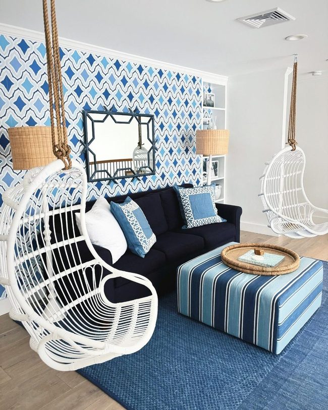 Coastal Waves Lounge Chair