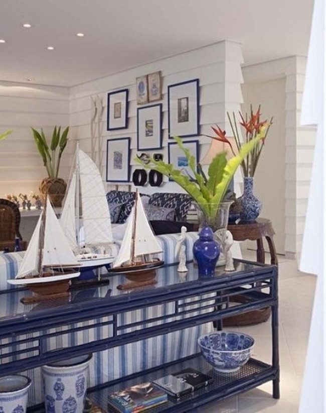Navy Table Model Sailboats
