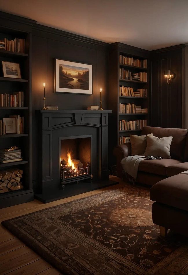 Warm Soft Reading Corner With Earthy Wood