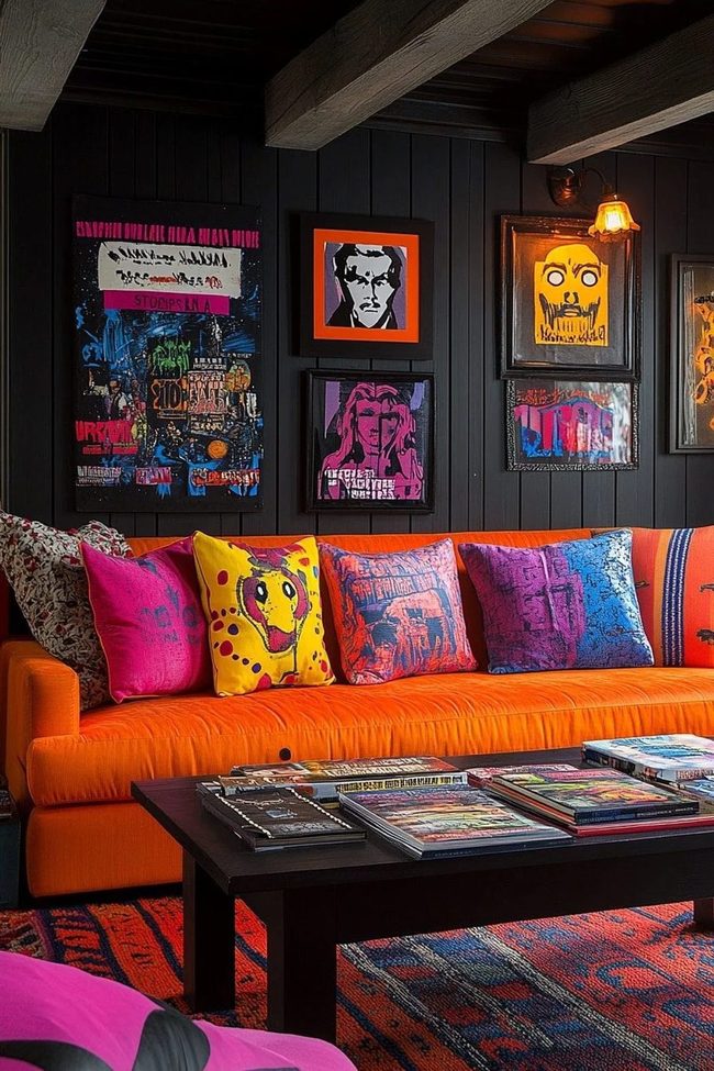 Pop Culture Coffee Table Display