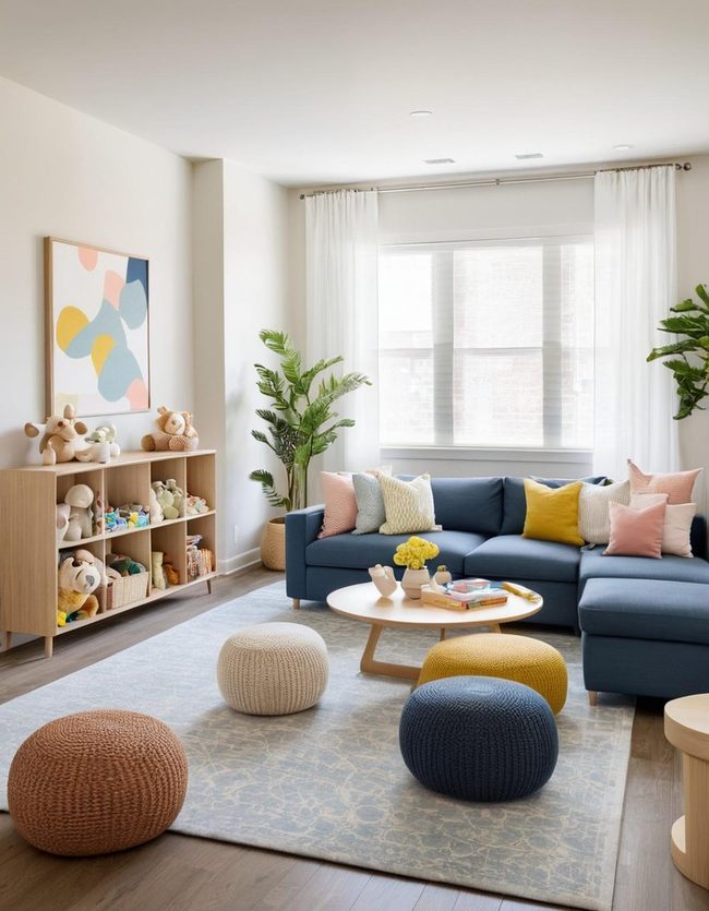 Family-Friendly Zones with Durable Furniture
