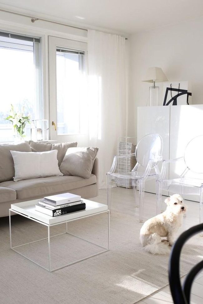 Light Gray Sofa With Airy Elegance