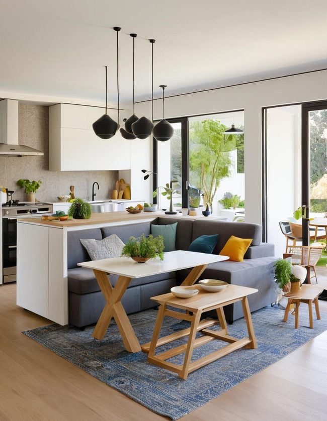 Flexible Furniture Transforms Open Spaces