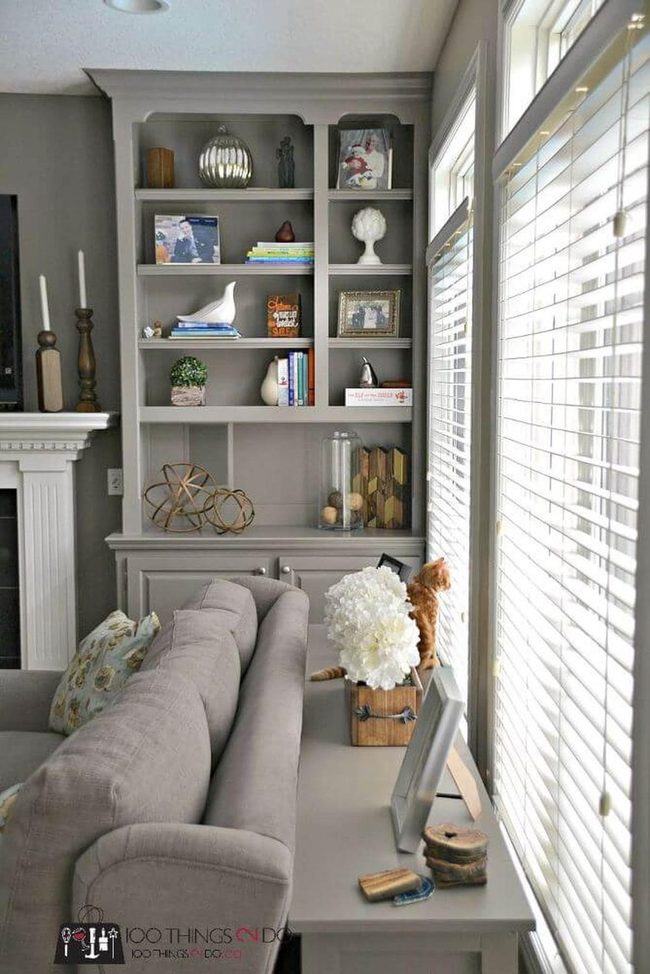 Slate Gray Sofa Table Understated Elegance