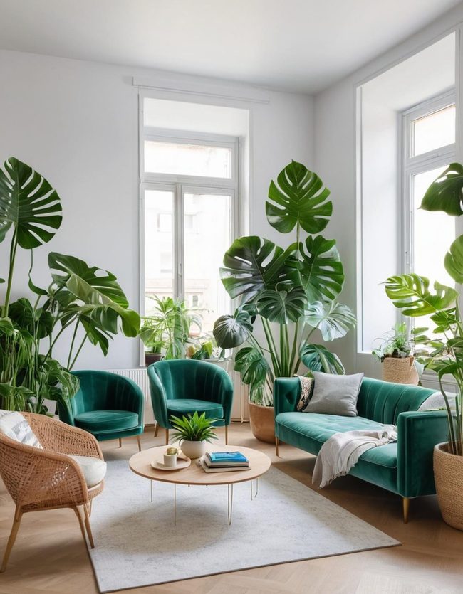 Green Plants Layer Your Apartment