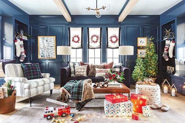 Festive Lights And Layered Textures