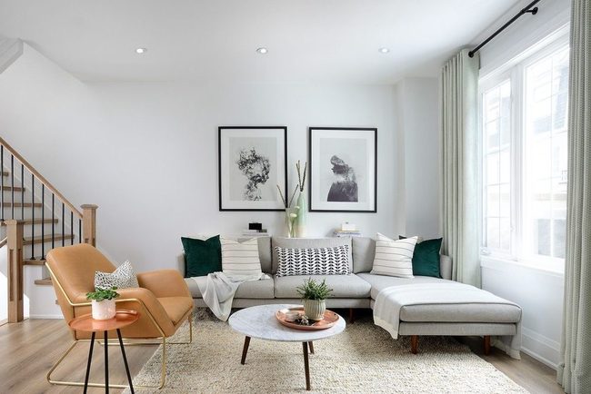 Corner Space Solution Gray Sectional