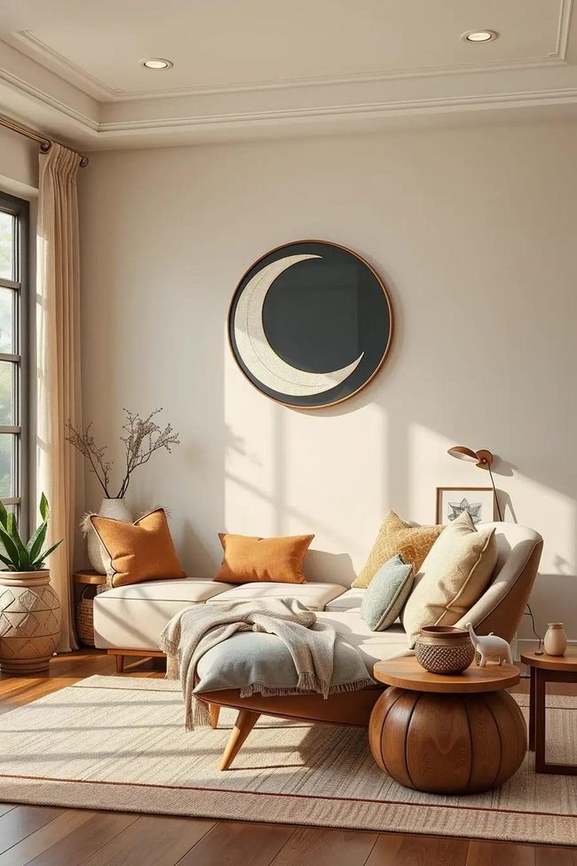 Curved Moons Transform Walls