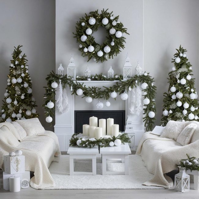 White Pine Berry Winter Elegance